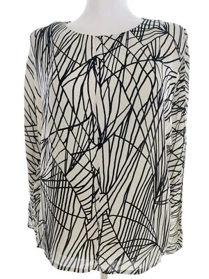 Part two  Größe 8 (34) Grau Bluse Langarm - Bild 1 von 4