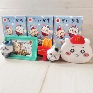 MacDonald Chiikawa Collaboration Set  of 3 2025 Toy New Japan - Picture 1 of 20