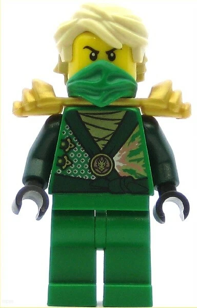 LEGO Ninjago Minifigure Lloyd Rebooted with Gold Armor (Genuine) - Image 1 of 1