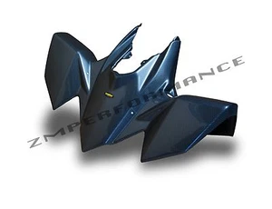 NEW SUZUKI LTR450 06 - 09 PLASTIC BLACK CARBON FIBER FRONT FENDER 450 QUADRACER - Picture 1 of 1