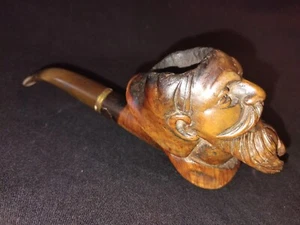 ANCIENNE PIPE EN BRUYERE Militaria Zouave N°769/4 - Photo 1/8