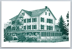 Laurel Villa Country Inn & Restaurant Milford PA Vintage Postcard - Picture 1 of 2