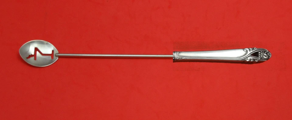 Spring Glory by International Sterling Silver Martini Spoon HHWS Custom Made - Image 1 of 1