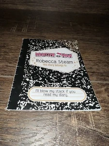 Monster High Rebecca Steam First Wave 2011 DIARY ONLY Book Accessory - Picture 1 of 3