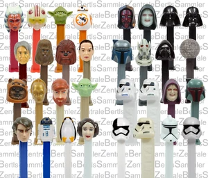 PEZ | 🌌🔫 Star Wars Yoda, Vader, Leia, .. | Loose | Variations | Pls Select👇 - Bild 1 von 25