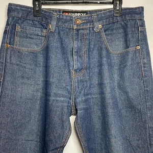 Southpole Jeans Mens 38 Relaxed Dark Blue Denim Wash RN 82628 - READ Description - Picture 1 of 17