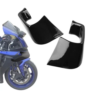 Side Spoiler Fixed Wind Winglets Fairing Kit For YAMAHA YZF-R1 R1M 15-22 R6 Glos - Picture 1 of 12