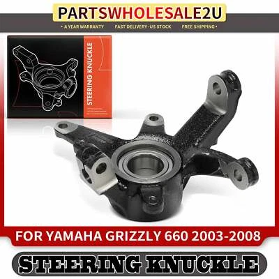 Front Passenger RH Steering Knuckle for Yamaha Grizzly 660 2003-2008 519CST2224K Foto 1 de 4