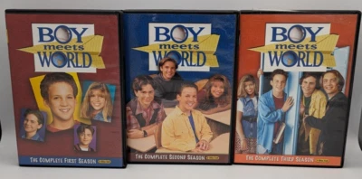 Boy Meets World  Complete Season 1, 2, & 3 Set/Lot First Second & Third - Image 1 of 4