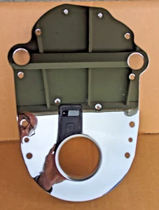 OLDSMOBILE 307,330,350,403 ,400,425,455 CHROME TIMING COVERS - Picture 1 of 5