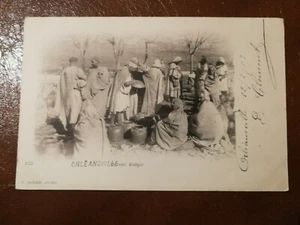 CPA ALGERIE - ORLEANSVILLE Marché Kabyle - J. Geiser - Imagen 1 de 2