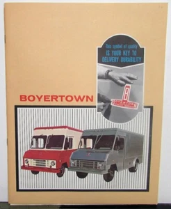 1971 Boyertown Multalloy Delivery Truck Bodies Sales Brochure Merchandiser Cube - Picture 1 of 9