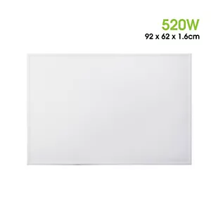 520W Electric Wall Mounted Panel Heater Far Infrared Panel Radiator Space Heater - Picture 1 of 9