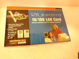Linksys 10/100 LAN Card Etherfast PCI Adapter LNE100TX - Picture 1 of 5