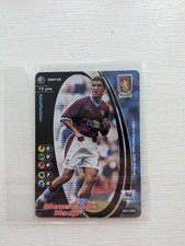 2001/2002 WOTC Football Champions #021 Moustapha Hadji Midfielder Aston Villa FC
