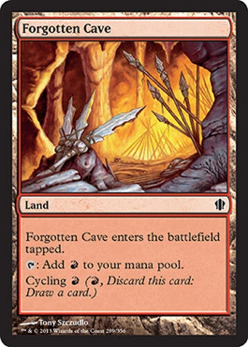 Forgotten Cave ~ Moderately Played Commander 2013 MTG Magic UltimateMTG Land Car - Image 1 of 1
