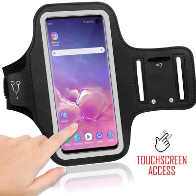 Brazalete Estuche Deportivo Gimnasio Correr Brazo Banda Para Samsung S26 S25 S23+ Note20 Ultra Foto 1 de 4
