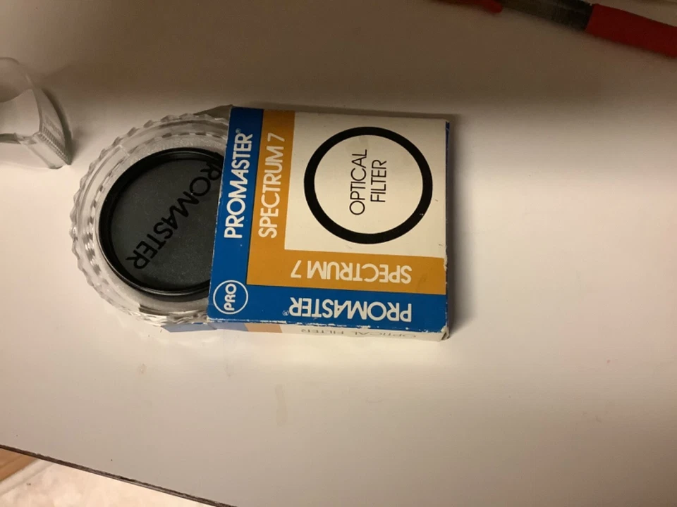 PROMASTER SPECTRUM 7 55mm PL (POLARIZER LINEAR) filter w/plastic box - - Image 1 of 1