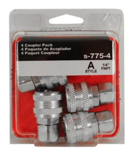 Milton (S-775-4) 1/4" FNPT A-Stil Automobil/Industrie Kupplungsverschraubung - Bild 1 von 1
