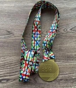 Tokyo Legacy Marathon 2016 2.28 Souvenir Finisher Medal From Japan - Picture 1 of 3