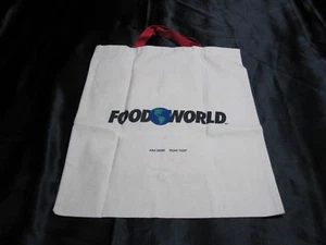 Foodworld Werbe-Einkaufstasche faltbar umweltfreundlich Recycling wiederverwendbar ~ 4232 - Bild 1 von 7