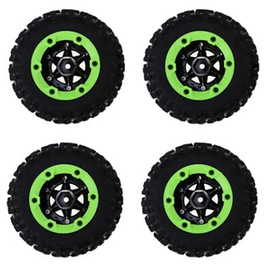 1/12 RC Car Wheel Rim Tires Rubber Tyres For Wltoys 12428 12423 124016-124019 - Picture 1 of 9