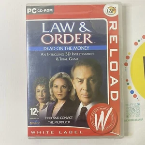 Law & Order Dead On The Money PC Game Windows XP White Label Brand New & Sealed - Picture 1 of 5