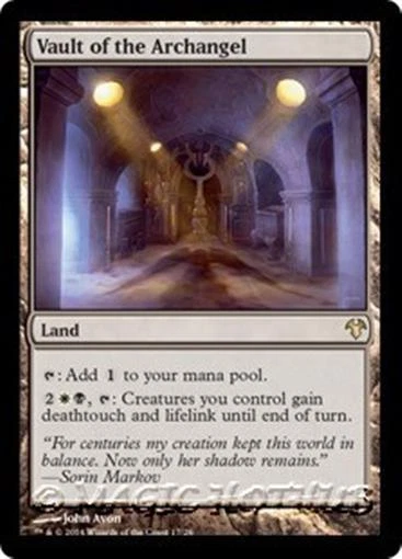 VAULT OF THE ARCHANGEL Modern Event Deck MTG  Land RARE - Image 1 of 1