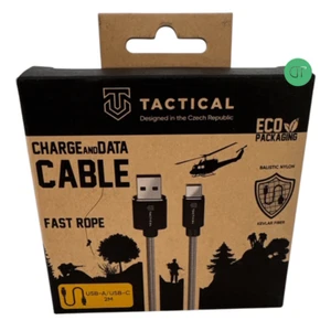 Cavo cavetto dati di ricarica 2 metri USB USB-C cellulari iPhone samsung xiaomi - Foto 1 di 4