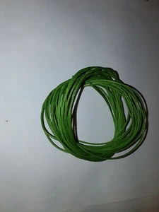 Spinnrad Antriebsband Doppelantrieb gewachste Baumwolle Moos - Bild 1 von 1