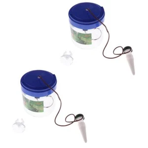 2 Pcs 1300ML Water Filter Dripper Dispenser for Reptile Chameleon Lizard etc - Picture 1 of 7