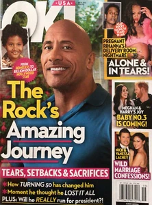 OK! Magazine May 9, 2022 Dwayne “The Rock” Johnson’s Amazing Journey - Picture 1 of 8