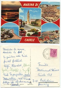 02113 - Marian di Caorle - Ansichtskarte, gelaufen 1970 nach Bietigheim - Picture 1 of 1