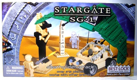 Best-Lock Construction Toys Stargate SG-1 Deathglider Set 2013 MGM 375pc SK5 Cover
