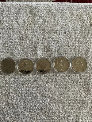 Harry Potter - Isle of Man 1 Crown 5 Coins - Image 1 of 4