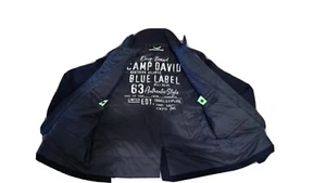 Camp David Herren Mantel mit Kragen, Gr. L, Swarz. - Bild 1 von 8