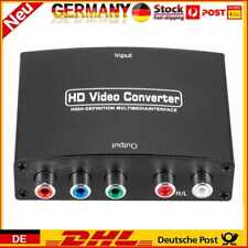 HDMI to 5RCA YPBPR Component Converter 1080P HD Video Audio Adapter for TV PC