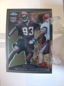 2009 Topps Chrome #TC185 - Michael Johnson RC - Cincinnati Bengals (97294) - Picture 1 of 2