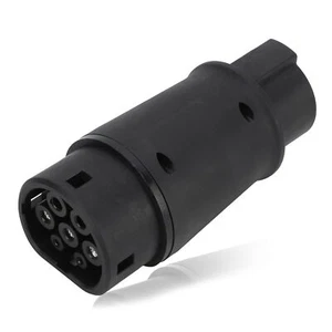 EV Charging Adapter Type 1 to Type 2, IP54, 16A/32A, 240V Universal - Picture 1 of 9