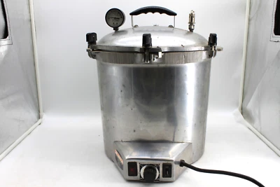 Esterilizador eléctrico All American 25X de aluminio fundido pesado LEER Foto 1 de 4