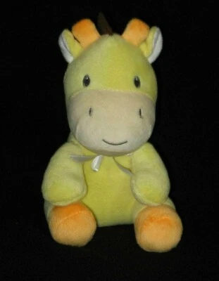 Juguete de peluche amarillo amoroso bebé jirafa jirafa preferido para niños 7" Foto 1 de 4