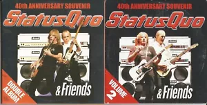 STATUS QUO & FRIENDS - 2 DISCS - MIRROR PROMO MUSIC CD - Bild 1 von 2