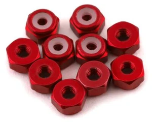 Yeah Racing 2mm Aluminum Lock Nut (Red) (10) [YEA-YA-0565RD] - Picture 1 of 2
