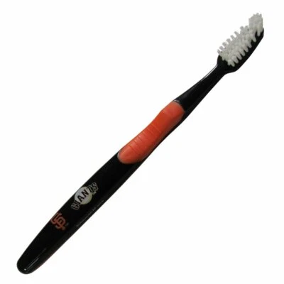 San Francisco Giants Adult Soft Toothbrush MLB Baseball Licensed - Imagem 1 de 3