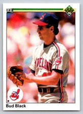 1990  Upper Deck #498 Bud Black Cleveland Indians