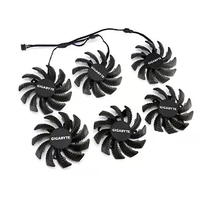 4 Pin T128010SU Graphics Card Cooling Fan For Gigabyte GTX1080ti 1080 1070 75MM - Afbeelding 1 van 8