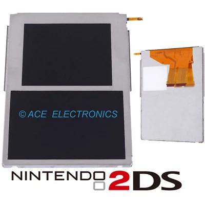 Nintendo 2DS LCD Screen Display Top Bottom Upper Lower Replacement - Image 1 of 2