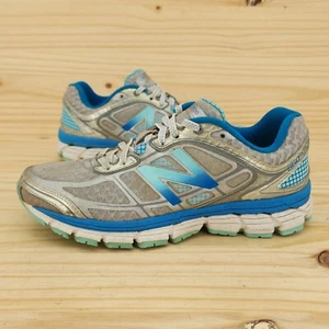 New Balance 860v5 Damen Laufschuhe Gr. 8 grau blau Turnschuhe Sportschuh - Bild 1 von 10