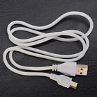 1pc USB 2.0 A Male to USB mini B 5pin Male Charge Cable 0.7M/70cm White