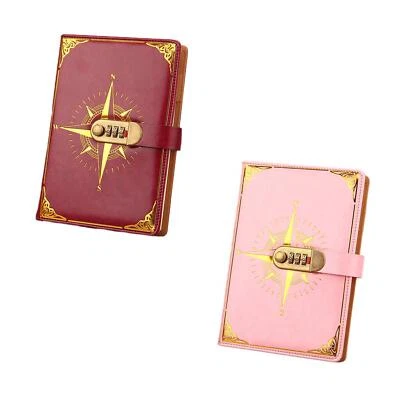 Diary with Lock Thick A5 Lockable Secrets Journal Locking Journal Men Women - Image 1 of 2